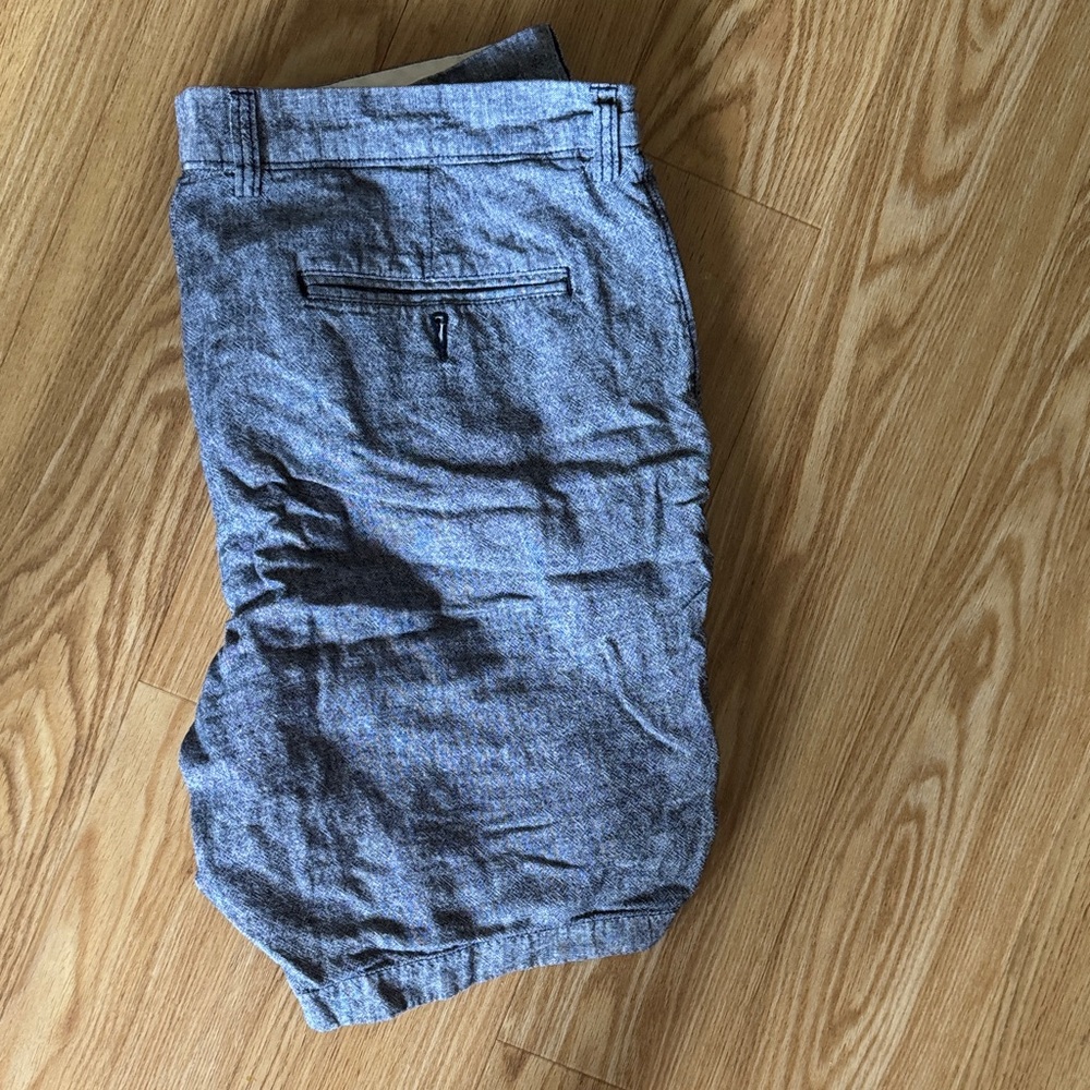 J. Crew Blue Chambray Shorts